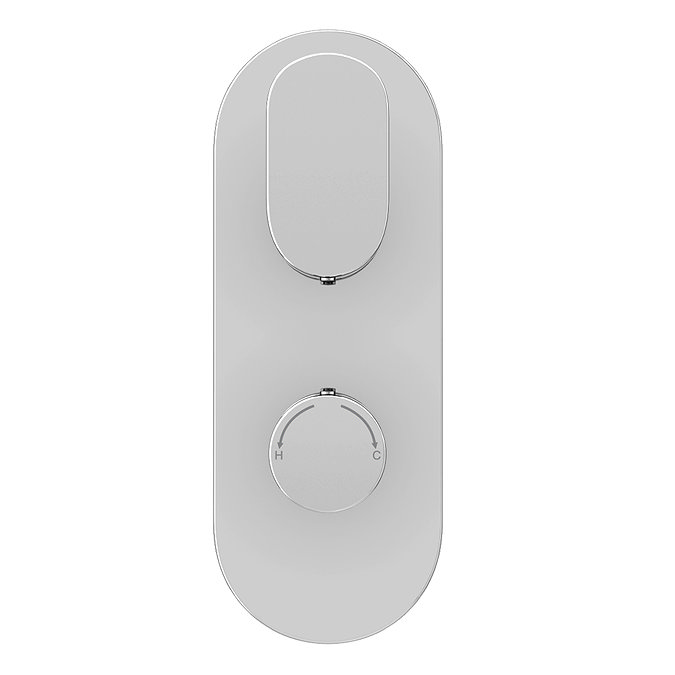 Bosa Modern Shower Package with Concealed Valve + Round Rainfall Head Newest Large Image