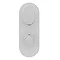 Bosa Modern Shower Package with Concealed Valve + Round Rainfall Head Newest Large Image