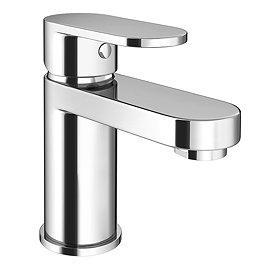 Bosa Mono Basin Mixer Tap with Waste - Chrome Large Image