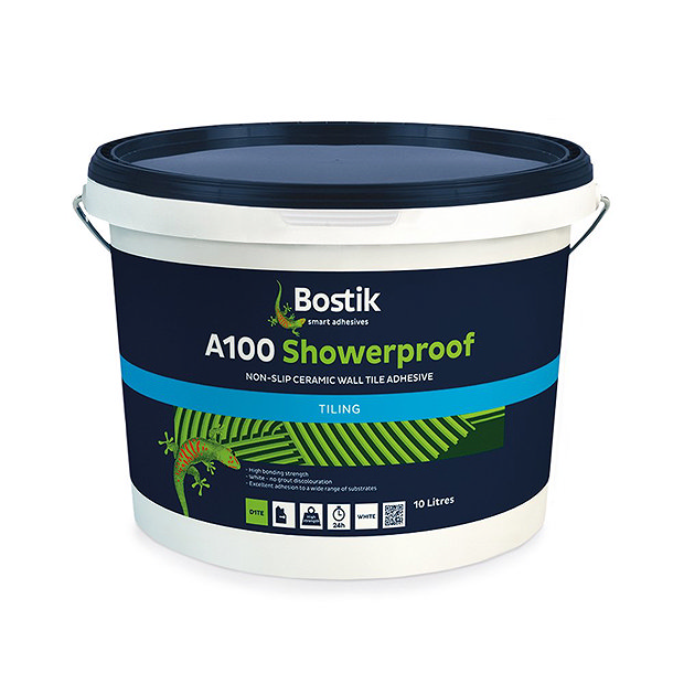 Bostik A100 Showerproof Wall Tile Adhesive 5L Large Image
