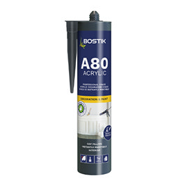 Bostik A80 Decorators Acrylic Caulk 310ml Medium Image