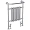 Boston Traditional 952 x 659mm Chrome Towel Rail Large Image