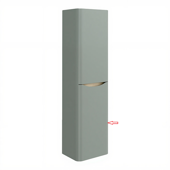 Bottom Door for Monza Wall Hung Tall Unit Sage Green