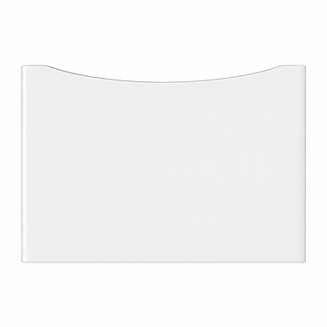 Bottom Drawer Front for Monza 600mm Floor Drawer Vanity Unit Gloss White