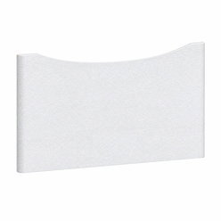 Bottom Drawer Front for Monza 600mm Floor Drawer Vanity Unit White Ash