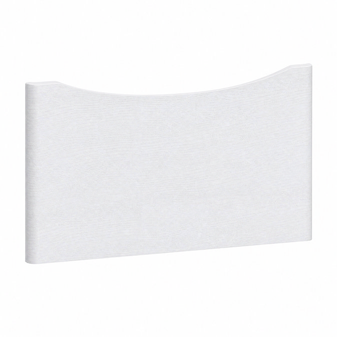 Bottom Drawer Front for Monza 600mm Floor Drawer Vanity Unit White Ash