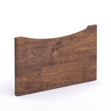 Bottom Drawer Front for Monza 750mm Floor Drawer Vanity Unit Chestnut