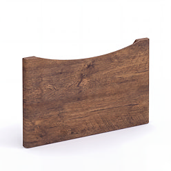 Bottom Drawer Front for Monza Chestnut 500mm Floor Standing Vanity Unit