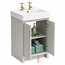 Bottom Shelf for Chatsworth 525mm Traditional Grey Vanity Unit