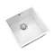 Venice 1.0 Bowl Gloss White Inset or Undermount Composite Kitchen Sink  Feature Large Image