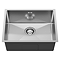 Venice 1.0 Bowl Inset or Undermount Stainless Steel Kitchen Sink 540 x 440mm