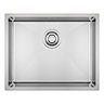 Venice 1.0 Bowl Inset or Undermount Stainless Steel Kitchen Sink 540 x 440mm