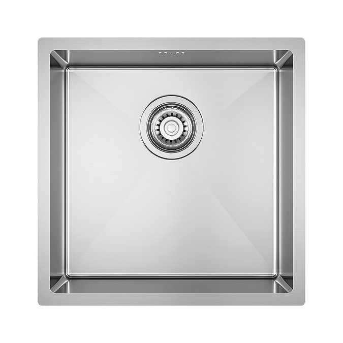 Bower 440 x 440 Brushed Stainless Steel 1.0 Bowl Undermount Kitchen Sink