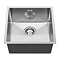 Bower 440 x 440 Brushed Stainless Steel 1.0 Bowl Undermount Kitchen Sink