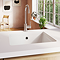 Bower 1.0 Bowl White Ceramic Undermount Kitchen Sink + Waste