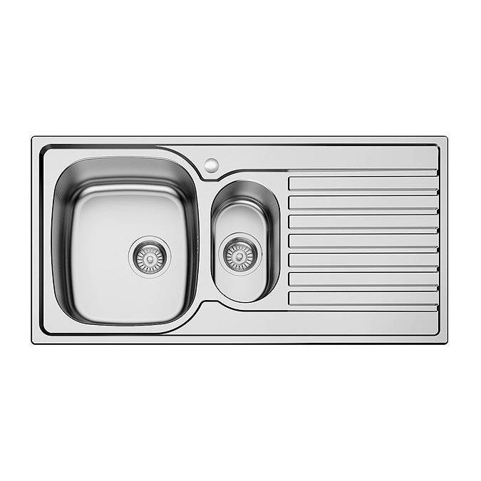 Bower 1000 x 500mm Stainless Steel 1.5 Bowl Kitchen Sink