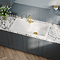 Bower 1010 x 525mm White Ceramic 1.0 Bowl Kitchen Sink