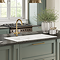 Bower 1010 x 525mm White Ceramic 1.5 Bowl Kitchen Sink