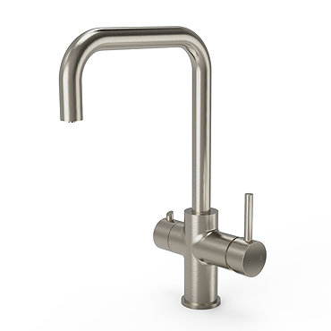 Bower 3-in-1 Instant Boiling Water Tap - Brushed Nickel with Boiler & Filter