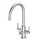 Bower 3-in-1 Instant Boiling Water Tap - Modern Chrome with Boiler & Filter Large Image