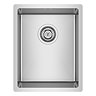 Bower 340 x 430 Brushed Stainless Steel 1.0 Bowl Undermount Kitchen Sink