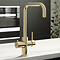 Bower 4-in-1 Instant Boiling Water Tap with Chiller - Brushed Brass