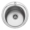 Bower 490mm Round Stainless Steel 1.0 Bowl Kitchen Sink