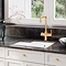 Bower 549 x 441mm 1.5 Bowl White Ceramic Undermount Kitchen Sink RH