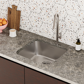 Bower 550 x 450mm Stainless Steel 1.0 Bowl Undermount Kitchen Sink
