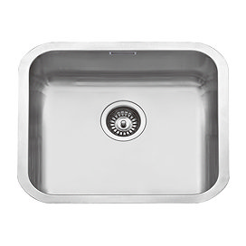 Bower 550 x 450mm Stainless Steel 1.0 Bowl Undermount Kitchen Sink