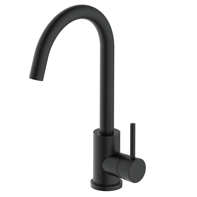 Bower Alberta Kitchen Tap with Cold Drinking Water Filter - Matt Black