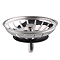 Bower Brushed Stainless Steel Basket Strainer Kitchen Sink Waste