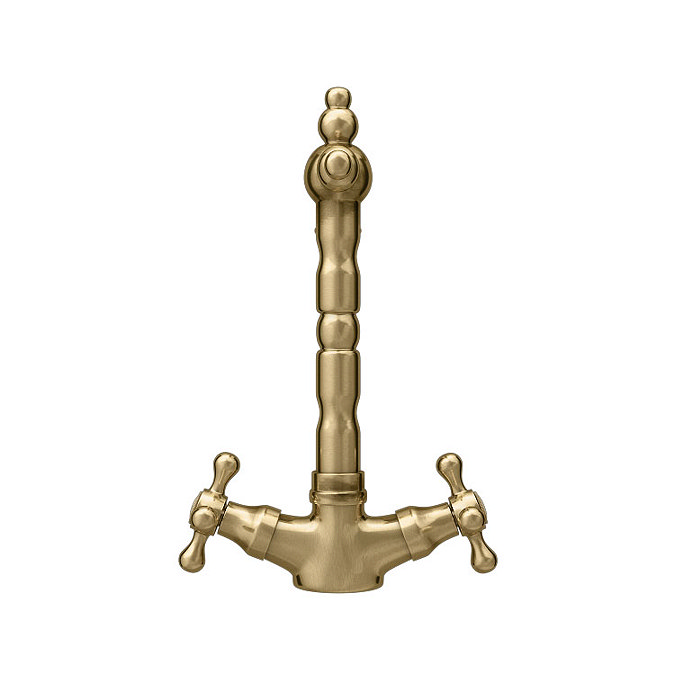 Britannia Classic Mono Sink Mixer - Antique Bronze  additional Large Image