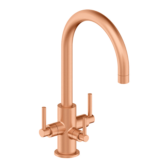 Bower Brushed Copper 3-in-1 Water Purifier Tap (incl. System with Plastic Tank)