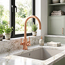 Bower Brushed Copper 3-in-1 Water Purifier Tap (incl. System with Plastic Tank)