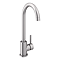 Bower Ontario C-Spout Single Lever Kitchen Sink Mixer - Brushed Stainless Steel