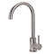 Bower Ontario C-Spout Single Lever Kitchen Sink Mixer - Brushed Stainless Steel
