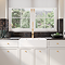 Bower Double Bowl White Ceramic Belfast Sink with Full Weir & Overflow 795 x 500 x 220mm