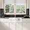 Bower Double Bowl White Ceramic Belfast Sink with Full Weir & Overflow 795 x 500 x 220mm