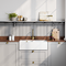 Bower Double Bowl White Ceramic Belfast Sink with Stepped Weir & Overflow 795 x 500 x 220mm