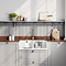 Bower Double Bowl White Ceramic Belfast Sink with Stepped Weir & Overflow 795 x 500 x 220mm