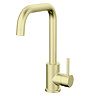Bower Edmonton Modern Kitchen Mixer Tap - Brushed Brass