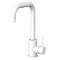 Bower Edmonton Modern Kitchen Mixer Tap - White 