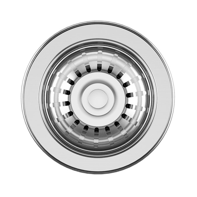 Bower Fireclay Kitchen Bundle - Double Bowl Belfast Sink 795mm, Wastes & Classic Dual Lever Tap - Chrome