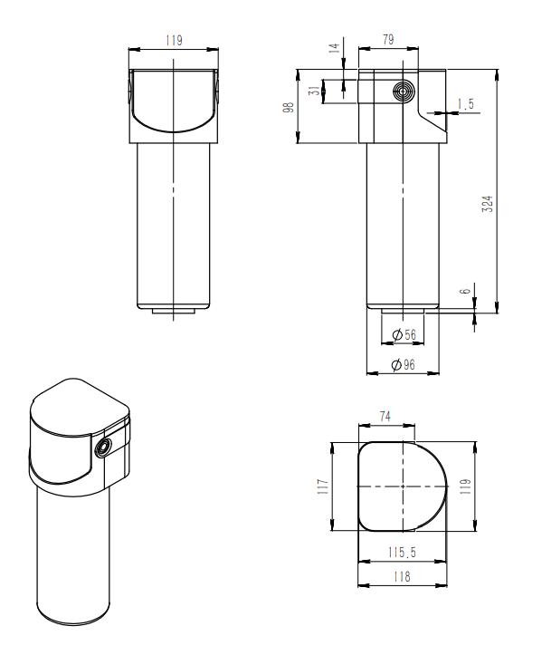 Bower Intelligent Multi-Functional 6-in-1 Tap - Chrome