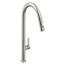 Bower Geneva Kitchen Sink Mixer with Pull-Out Hose and Spray Head - Brushed Stainless Steel