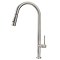 Bower Geneva Kitchen Sink Mixer with Pull-Out Hose and Spray Head - Brushed Stainless Steel