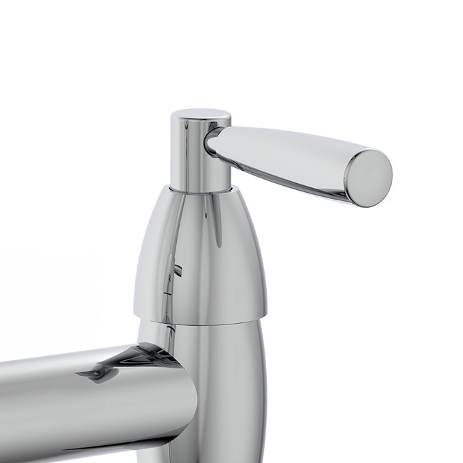 Bower Lever Deck Mounted Sink Mixer - Chrome