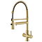 Bower Madrid Directional Spray Instant Boiling Water Lever Tap - Brushed Brass with Boiler & Filter
