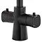 Bower Madrid Directional Spray Instant Boiling Water Tap - Matt Black with Boiler & Filter